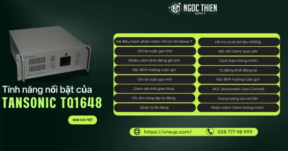 Tính năng nổi bật của Tansonic TQ1648