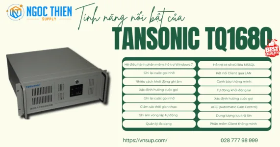 Tính năng nổi bật của Tansonic TQ1680