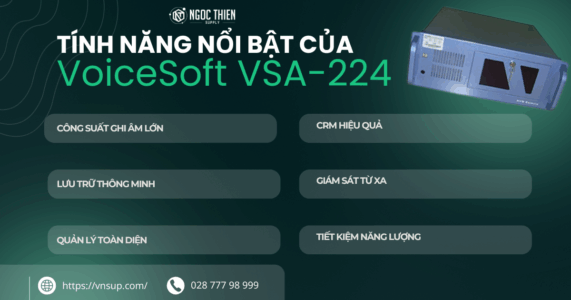 Tính năng nổi bật của VoiceSoft VSA-224