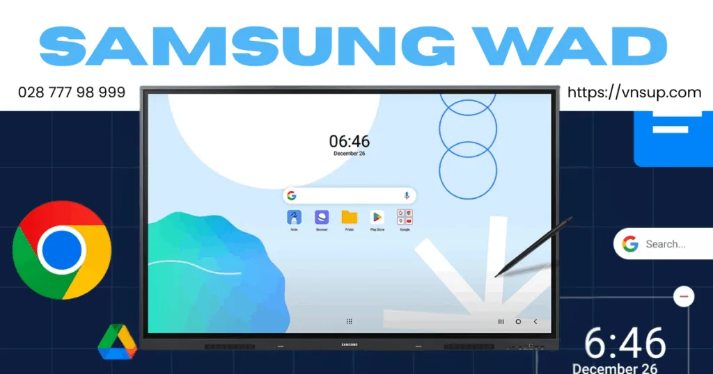 Tổng quan về màn tương tác Samsung WAD