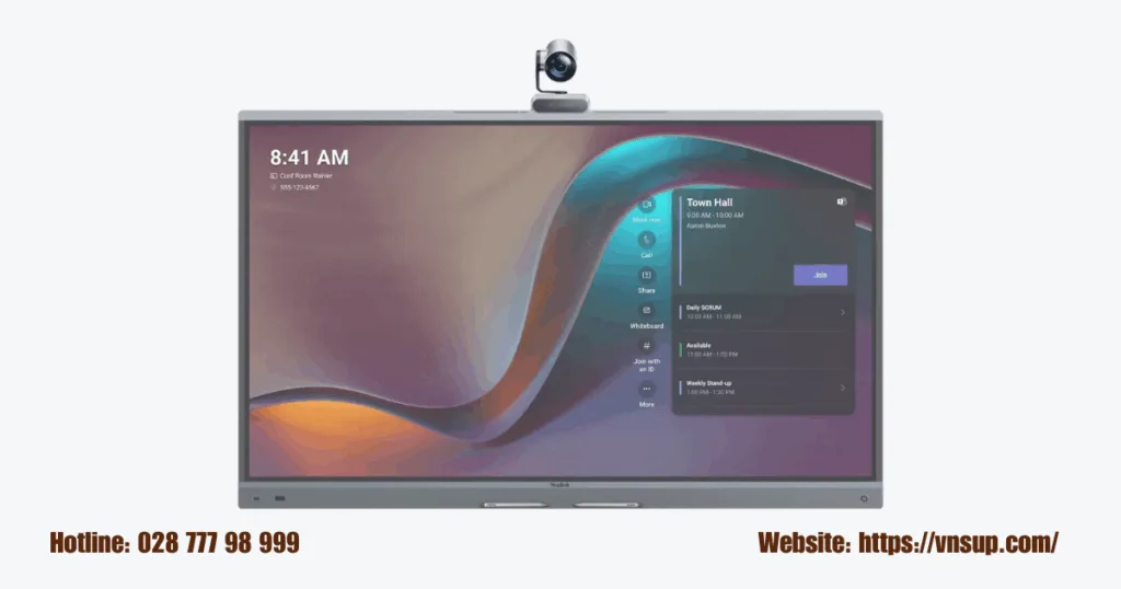 Yealink MB-12X Pro camera thiết kế chuyên biệt cho MeetingBoard Pro