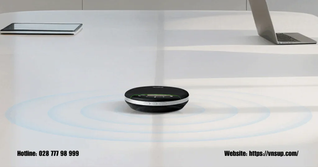 Yealink SP96 sử dụng micro đa hướng thu âm 360 độ