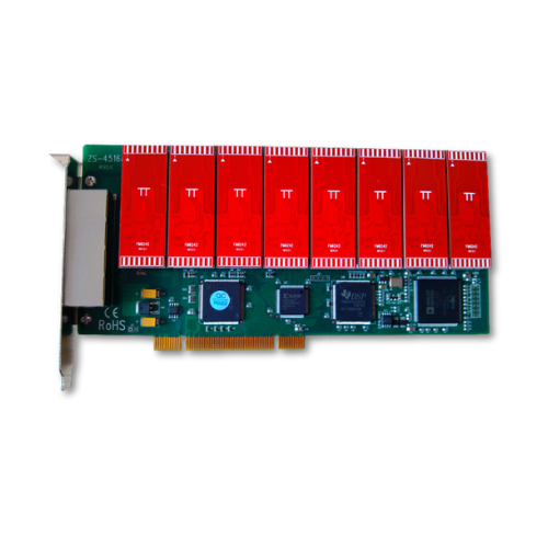 Zibosoft ZS-4516A – Card ghi âm điện thoại 16 lines