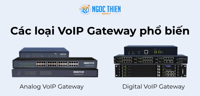 Các loại VoIP Gateway phổ biến
