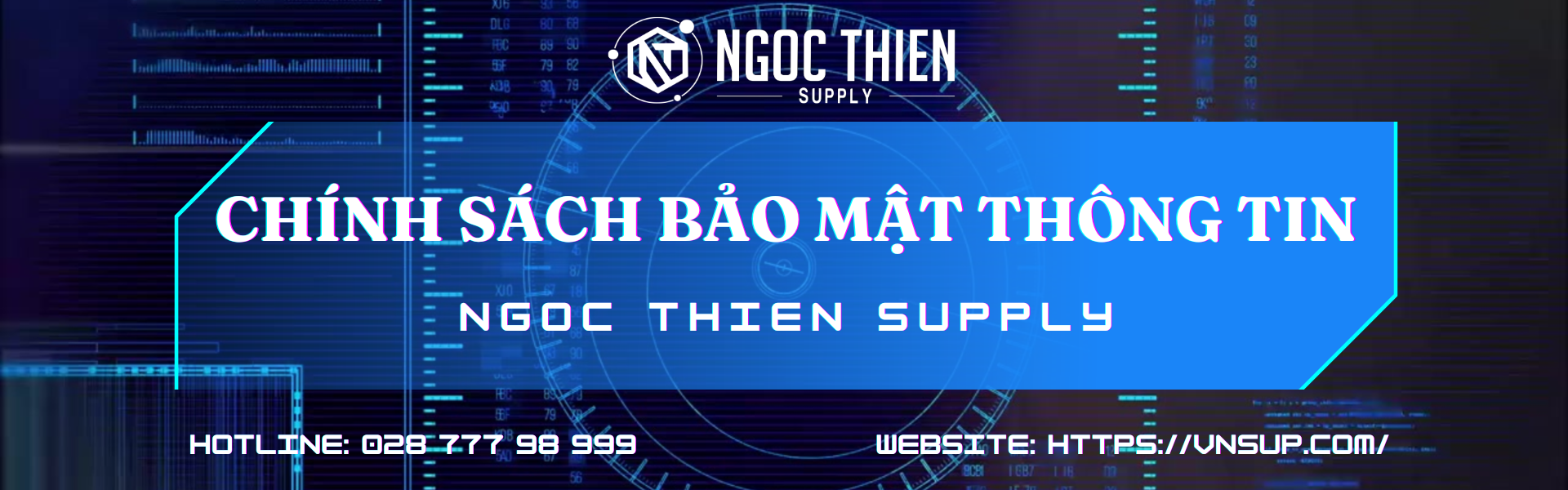 Chính sách bảo mật thông tin của Ngọc Thiên