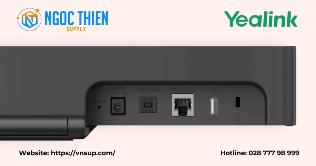 Đa dạng cổng cắm