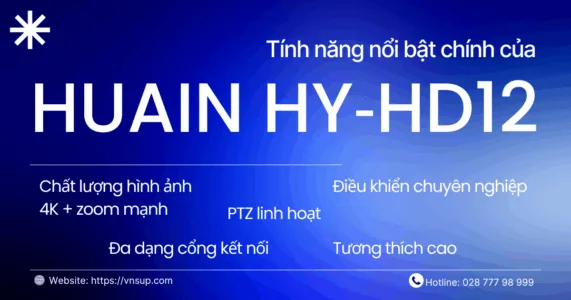 Đặc điểm nổi bật của Huain HY-HD12