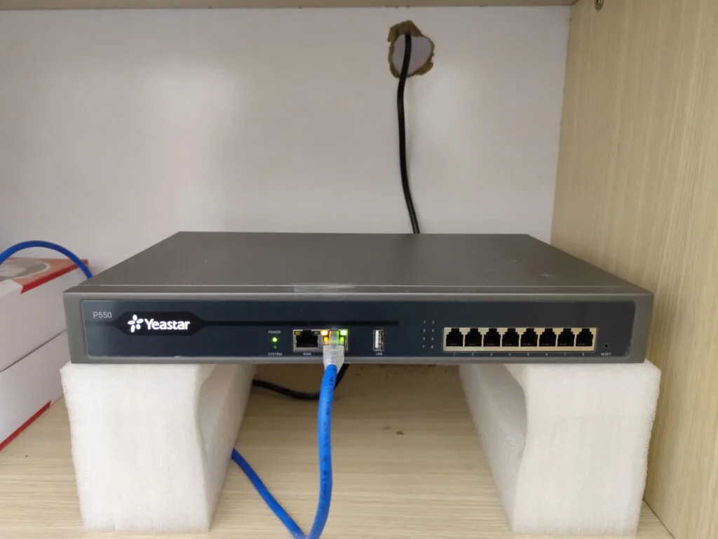 Dự án lắp đặt Yeastar P550 tại HCM