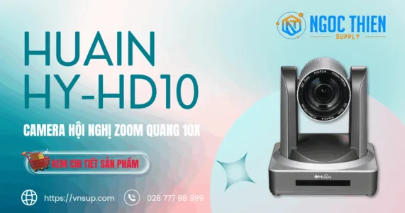 Huain HY-HD10 - Camera hội nghị zoom quang 10X