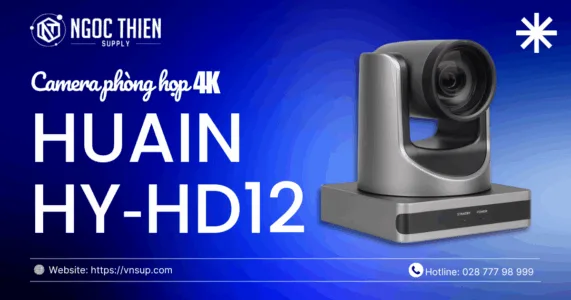 Huain HY‑HD12 – Camera phòng họp 4K