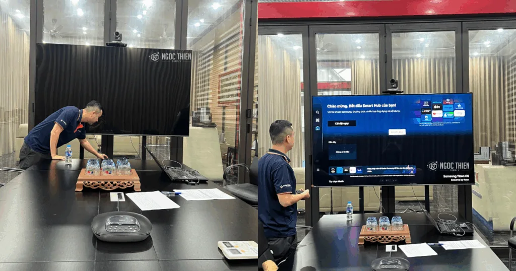 Dự án lắp đặt thiết bị hội nghị tại Bắc Ninh