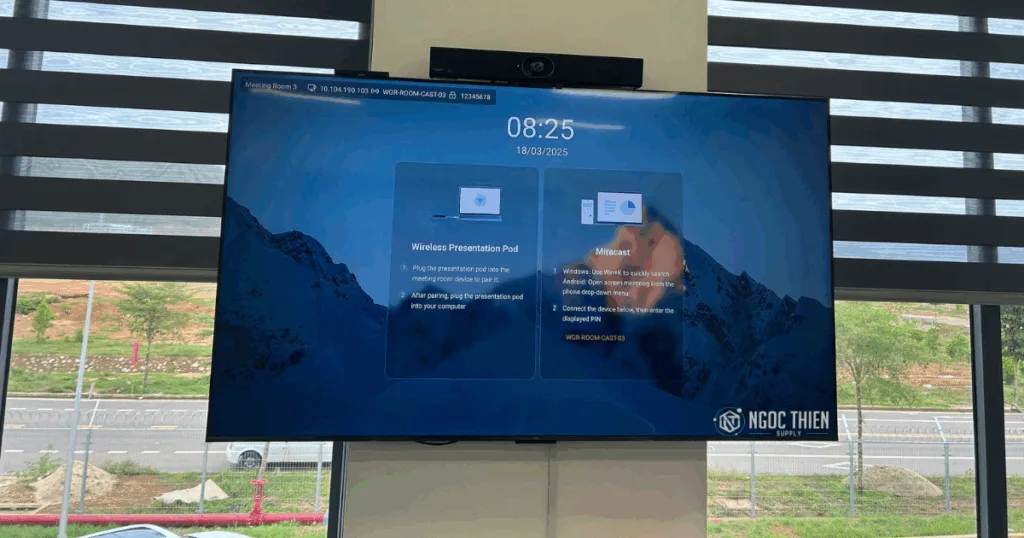 Lắp đặt thiết bị hội nghị truyền hình tại Bình Định 