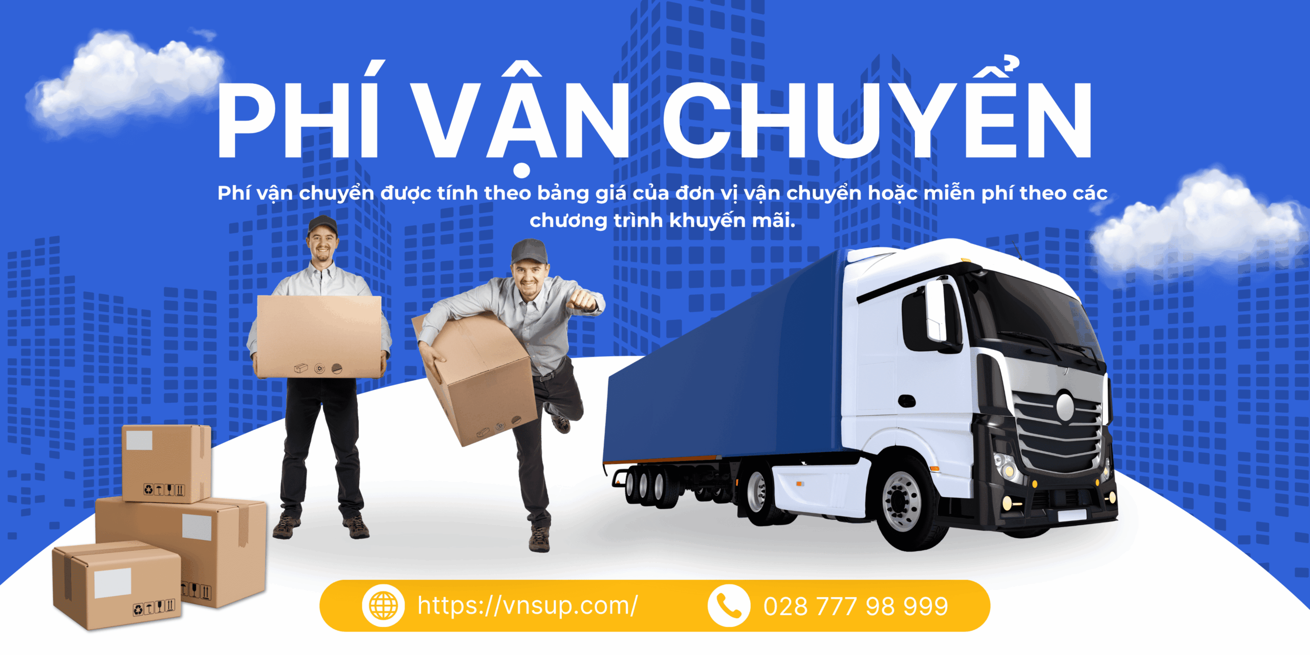 Chính sách vận chuyển Công ty TNHH Cung Ứng Ngọc Thiên Phí vận chuyển sản phẩm tại Ngọc Thiên