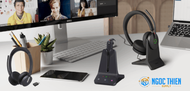 Tai nghe call center, business, văn phòng và thể thao chính hãng