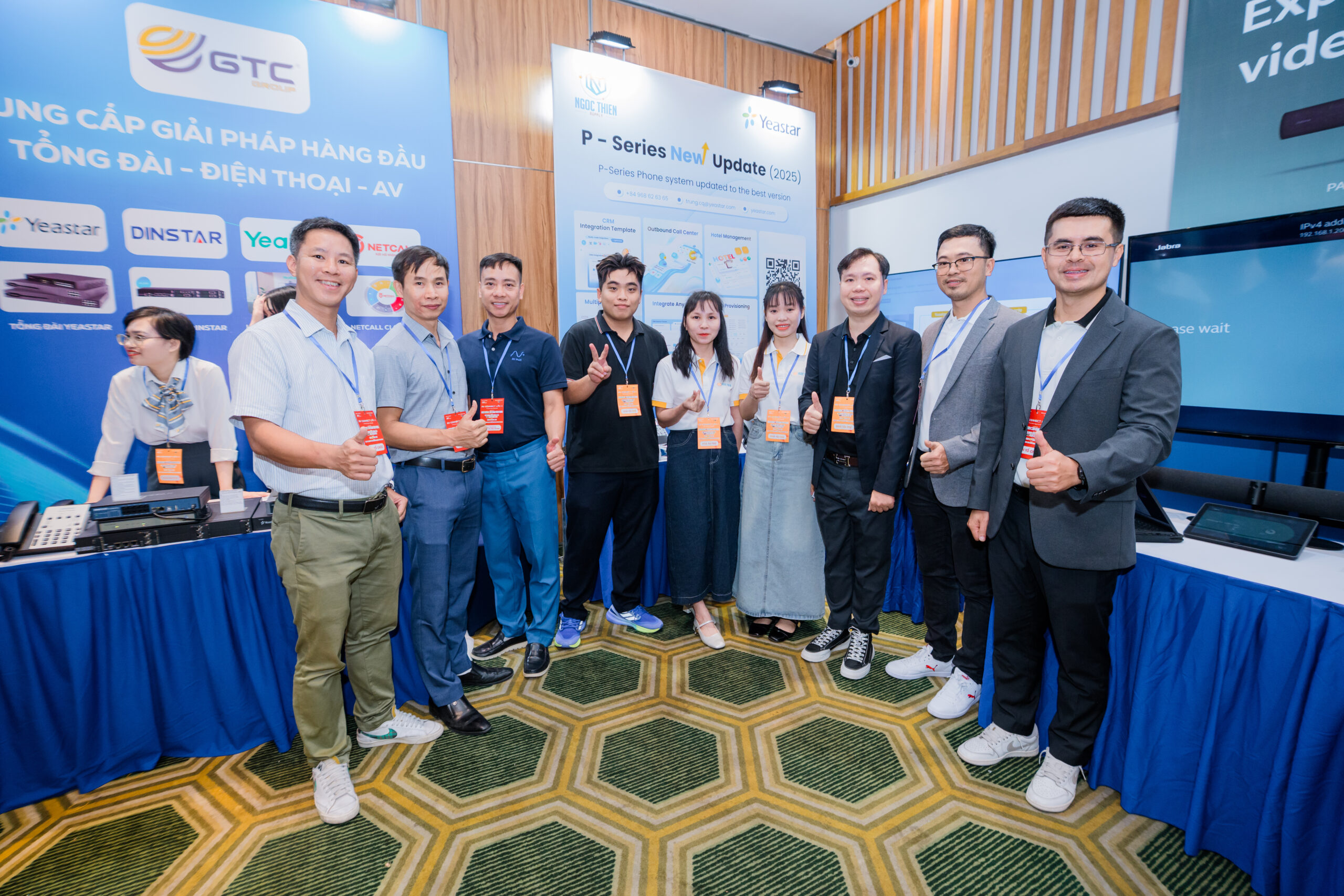 Tham quan gian hàng Ngọc Thiên tại AV CONNECT 2025