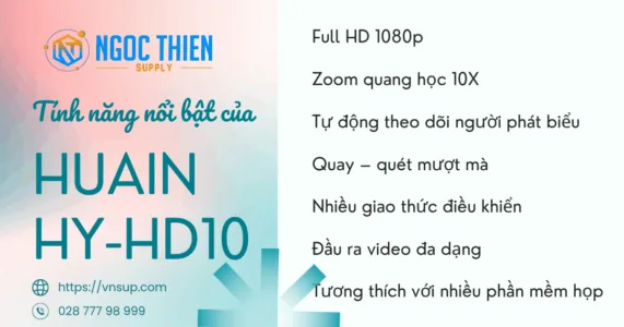 Tính năng nổi bật của Huain HY-HD10