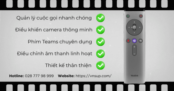 Tính năng nổi bật của Yealink VCR20