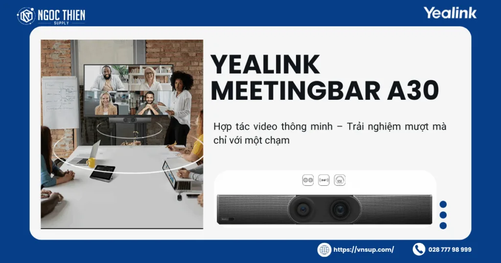 Yealink Meetingbar A30 hợp tác video thông minh-Bộ giải pháp Yealink A30-025