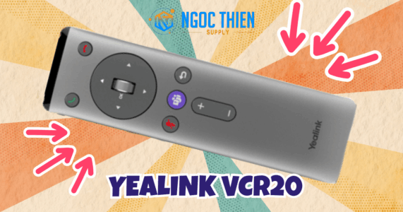 Yealink VCR20 - Remote điều khiển từ xa