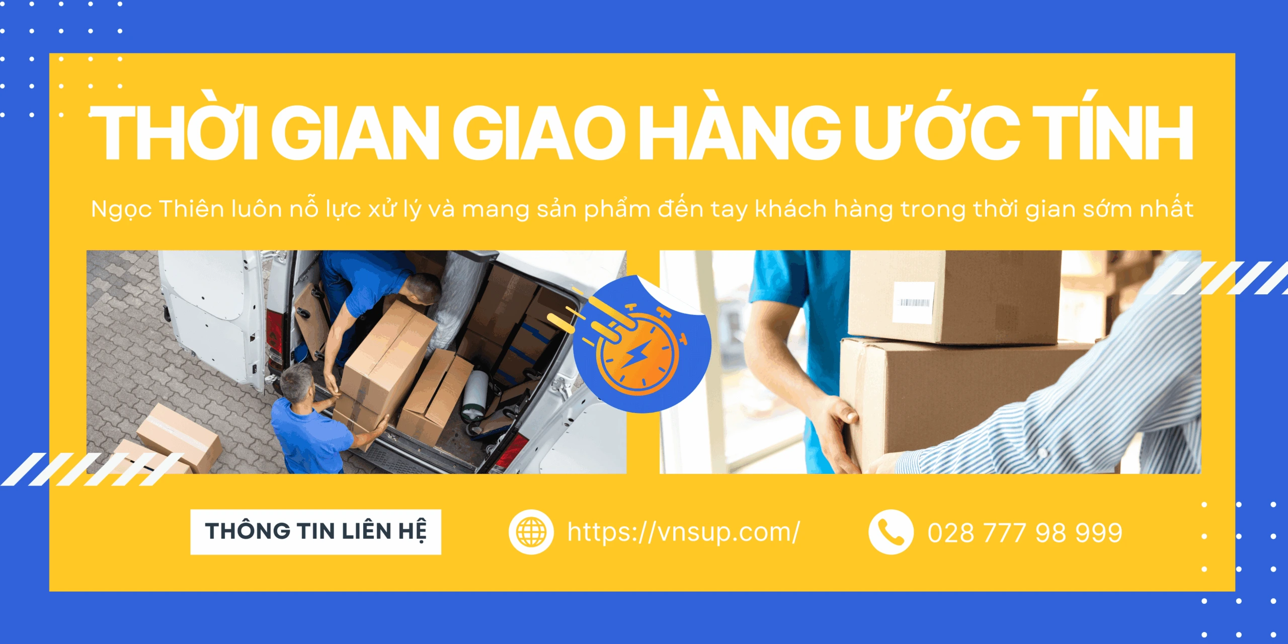 Thời gian giao hàng ước tính