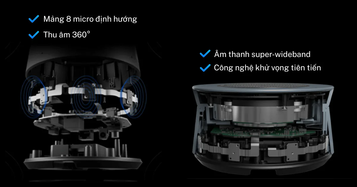 Maxhub BM45 thu âm 360 độ