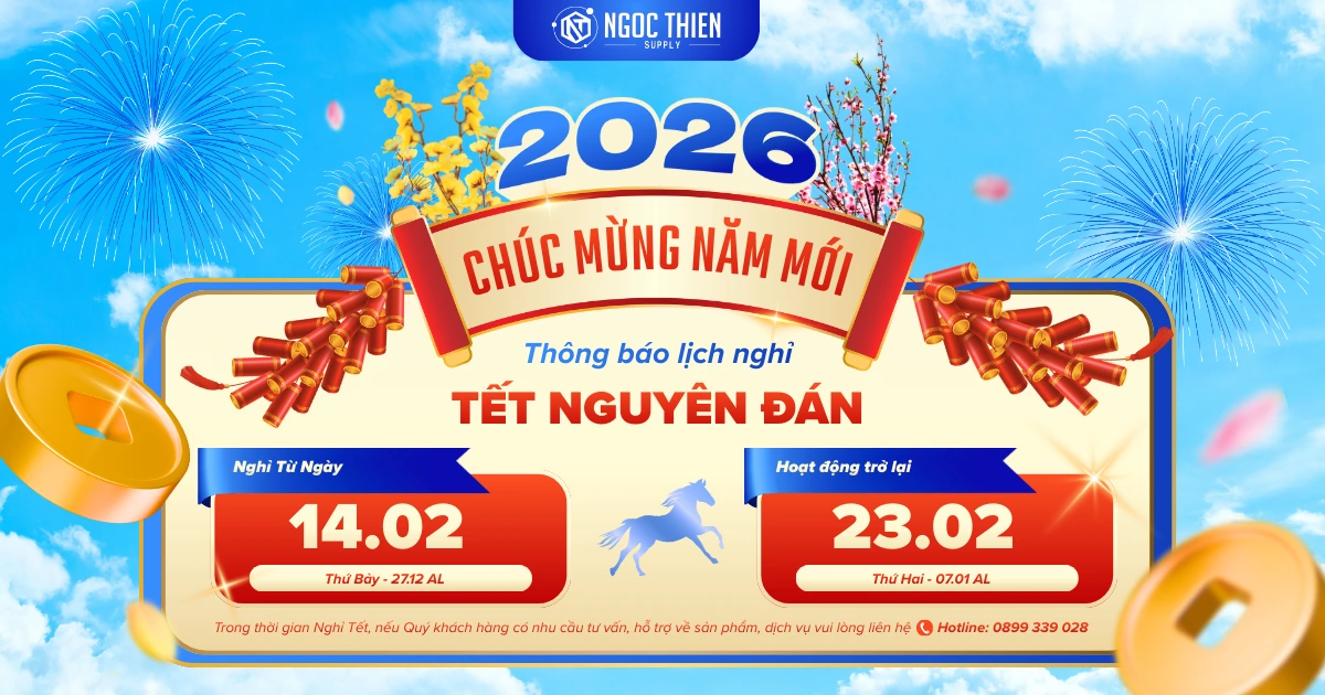 Thông báo nghỉ Tết Nguyên Đán 2026