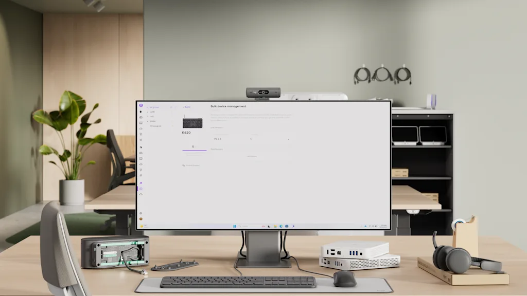 Logitech Rally AI Camera dễ dàng quản lý