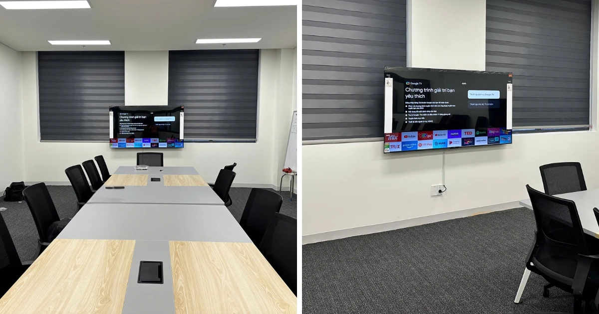 Giải pháp phòng họp AI Ngoc Thien Supply