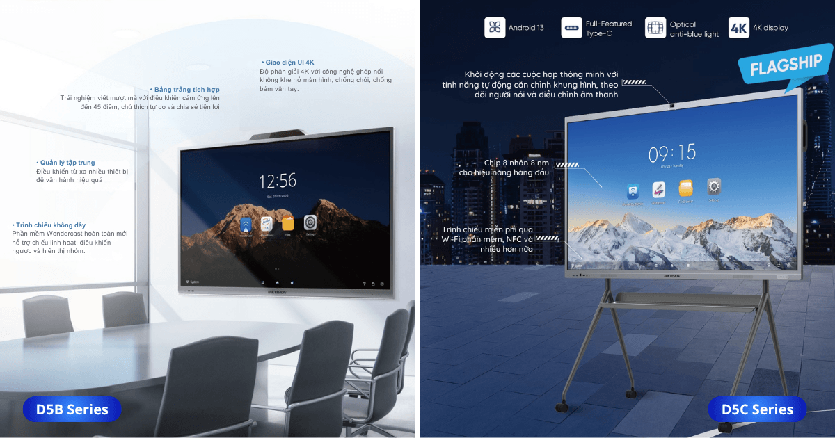 Hikvision D5B và D5C series