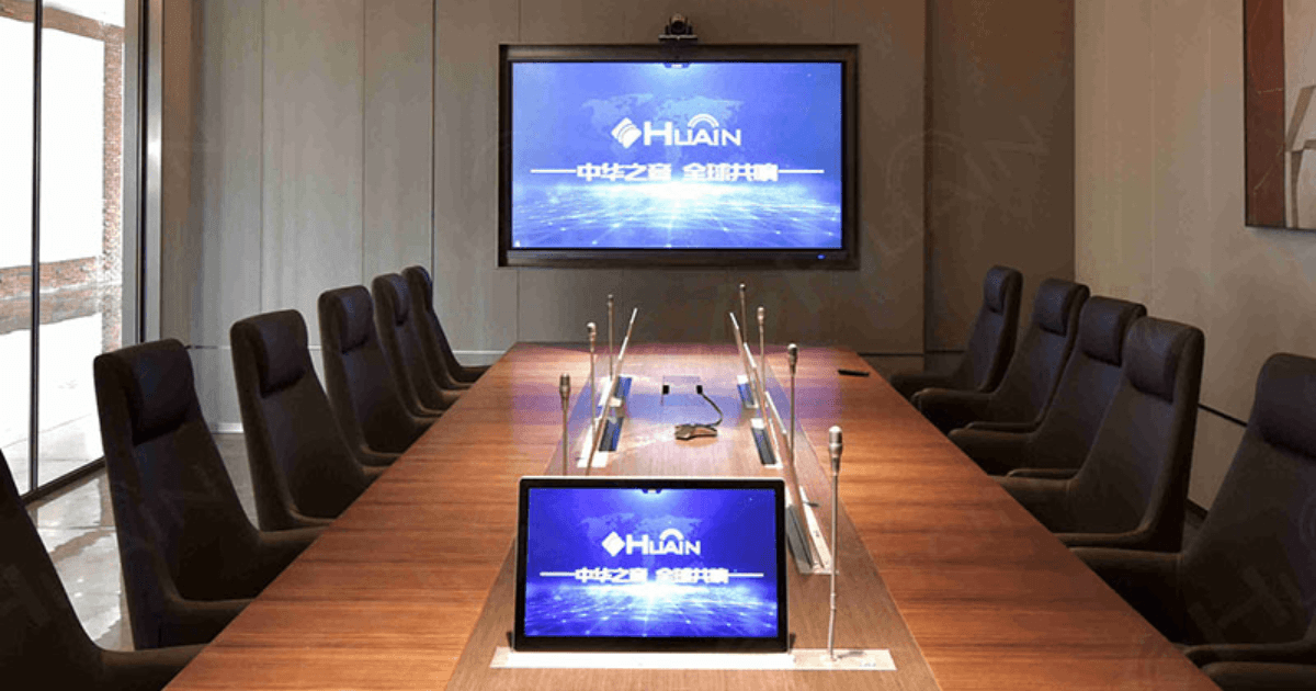 Ảnh thực tế camera hội nghị Huain 4