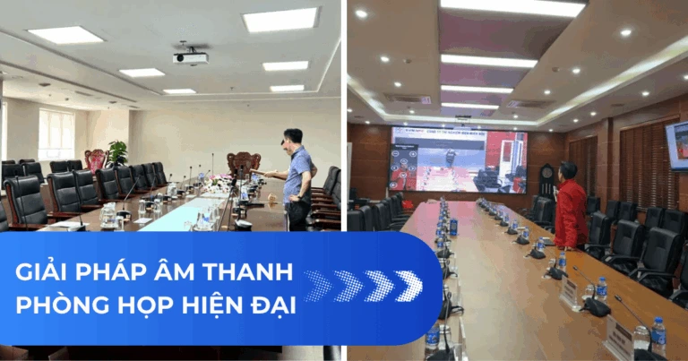 Giải pháp âm thanh phòng họp hiện đại