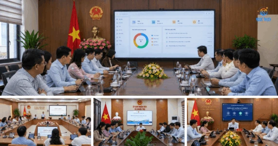 Giải pháp phòng họp không giấy cho UBND xã phường 2026