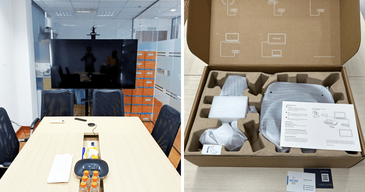 Hình ảnh camera hội nghị Logitech 3