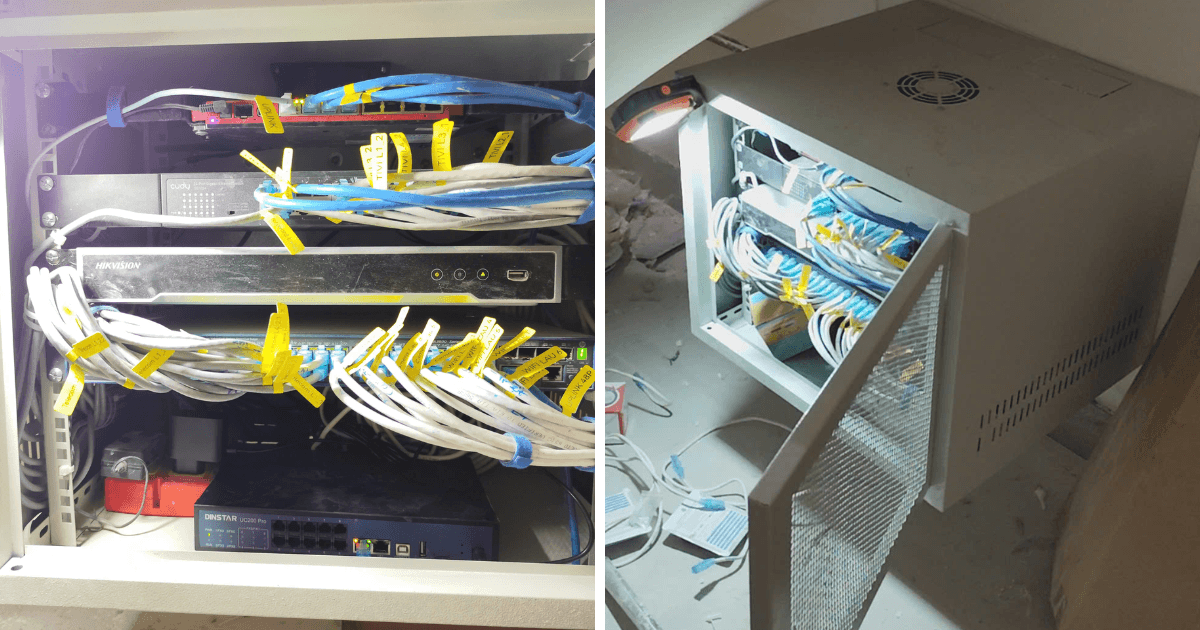 Hình ảnh lắp đặt tổng đài IP thực tế 3