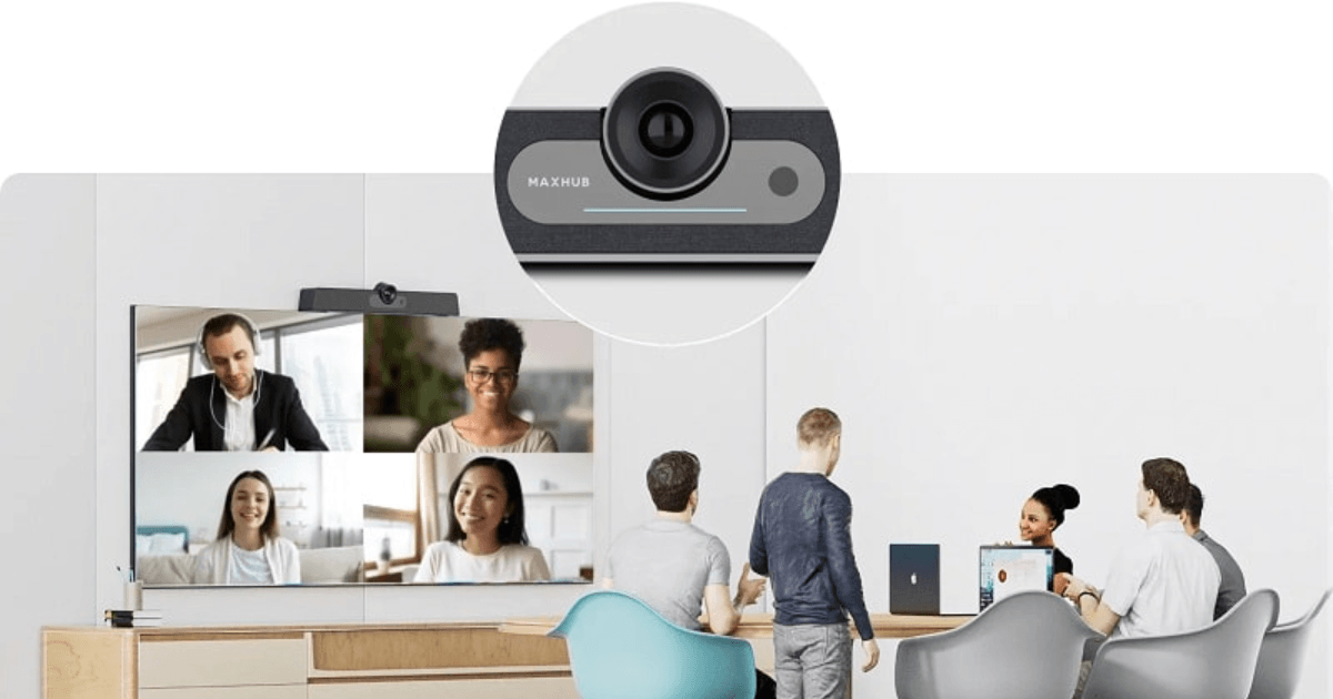 Hình ảnh thực tế camera hội nghị MaxHub 2