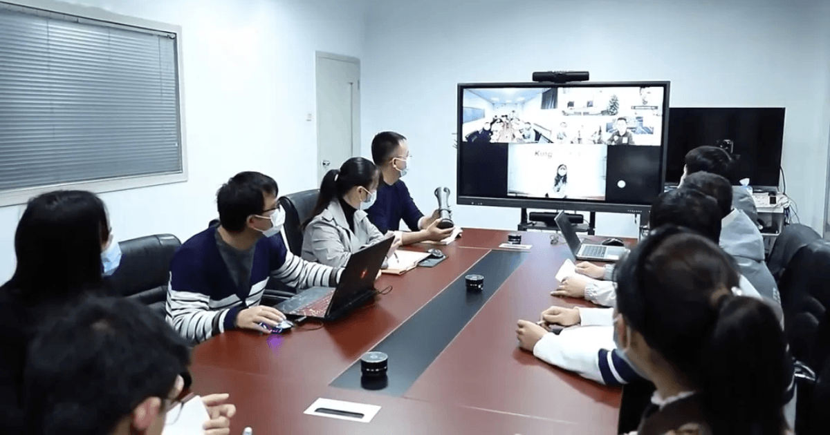Hình ảnh thực tế camera hội nghị OneKing