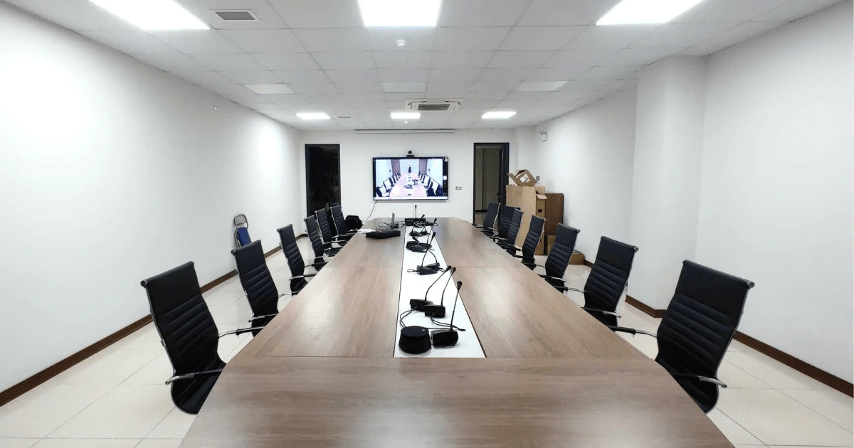 Hình ảnh thực tế giải pháp âm thanh phòng họp 2