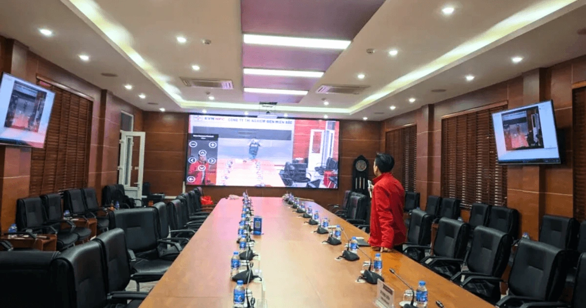 Hình ảnh thực tế giải pháp âm thanh phòng họp 3