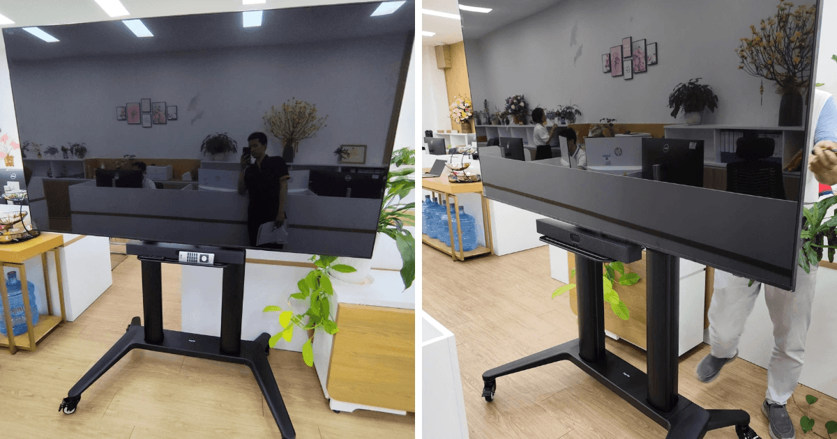 Hình ảnh thực tế lắp đặt Yealink MeetingBar A40