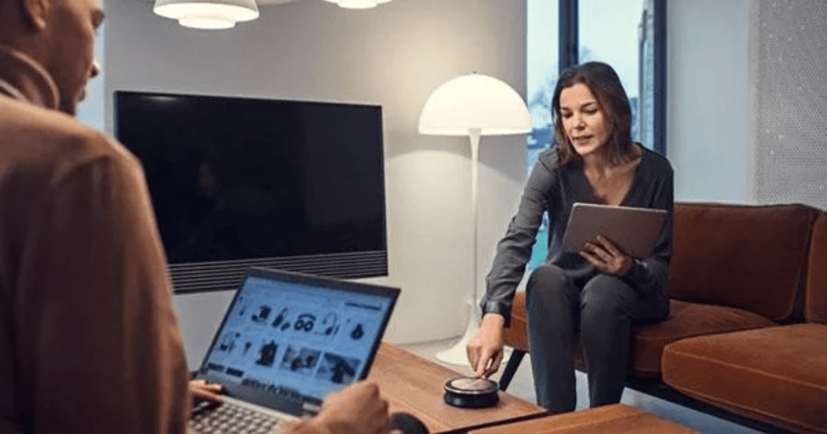 Hình ảnh thực tế loa hội nghị EPOS Sennheiser 4