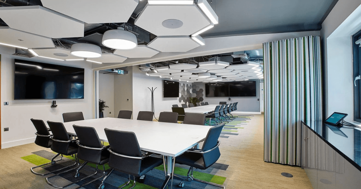 Hình ảnh thực tế loa hội nghị Shure