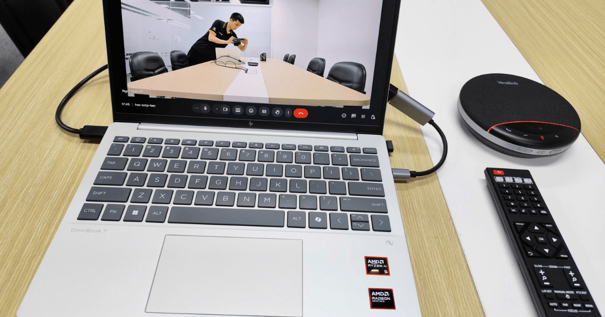 Hình ảnh thực tế loa hội nghị trực tuyến 5