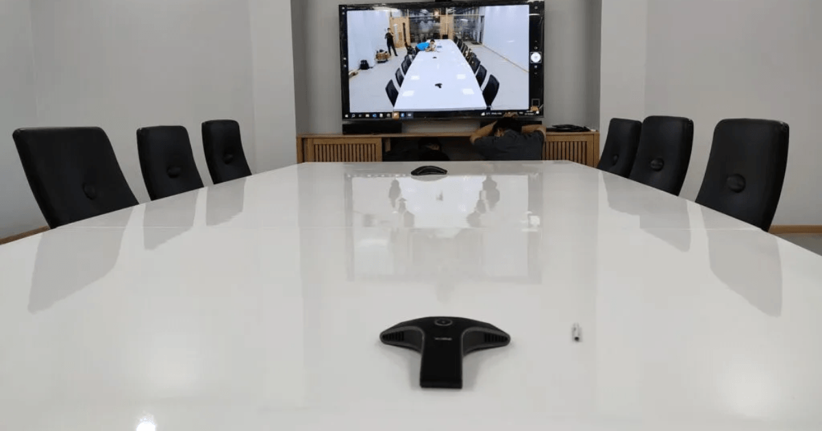 Hình ảnh thực tế loa hội nghị yealink 3