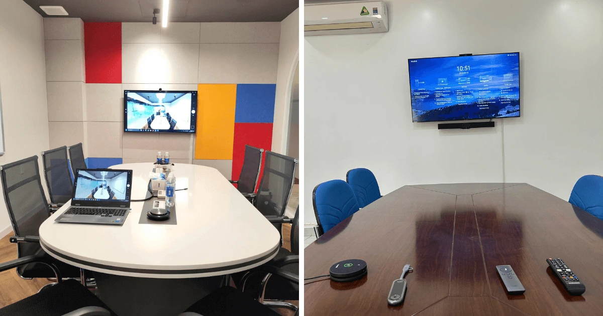 Hình ảnh thực tế phòng họp doanh nghiệp nhỏ 2