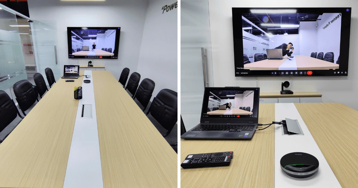 giải pháp phòng họp cho doanh nghiệp năng lượng tái tạo TPHCM