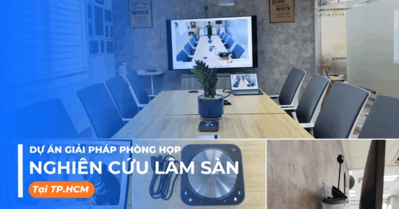 Giải pháp âm thanh phòng họp cho doanh nghiệp nghiên cứu lâm sàng