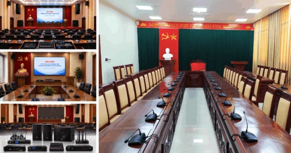 Giải pháp hệ thống âm thanh hội trường xã phường năm 2026 vnsup