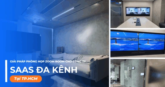 Giải pháp phòng họp Zoom Rooms cho Công ty công nghệ SaaS