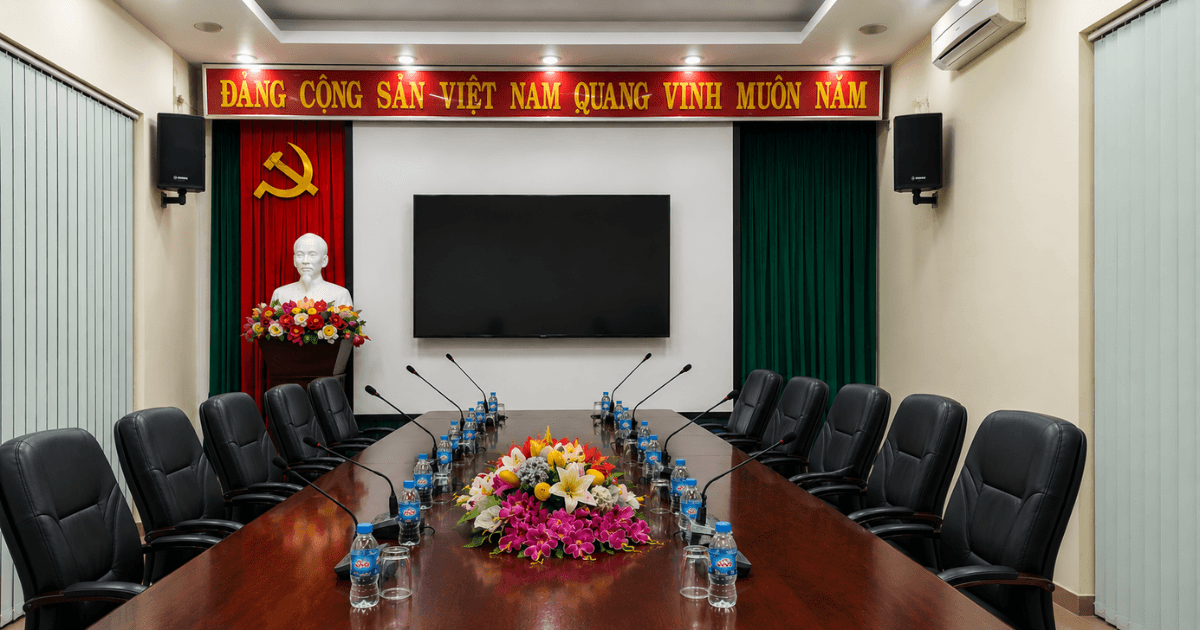 Hệ thống âm thanh hội thảo họp trực tuyến chuyên dự án 2