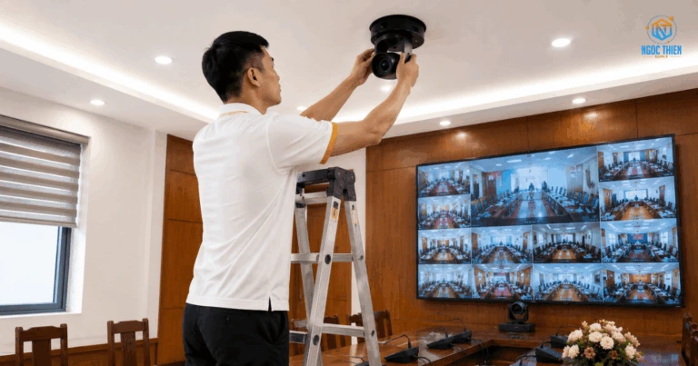 Lắp đặt phòng họp hội nghị truyền hình cho UBND xã phường từ A-Z